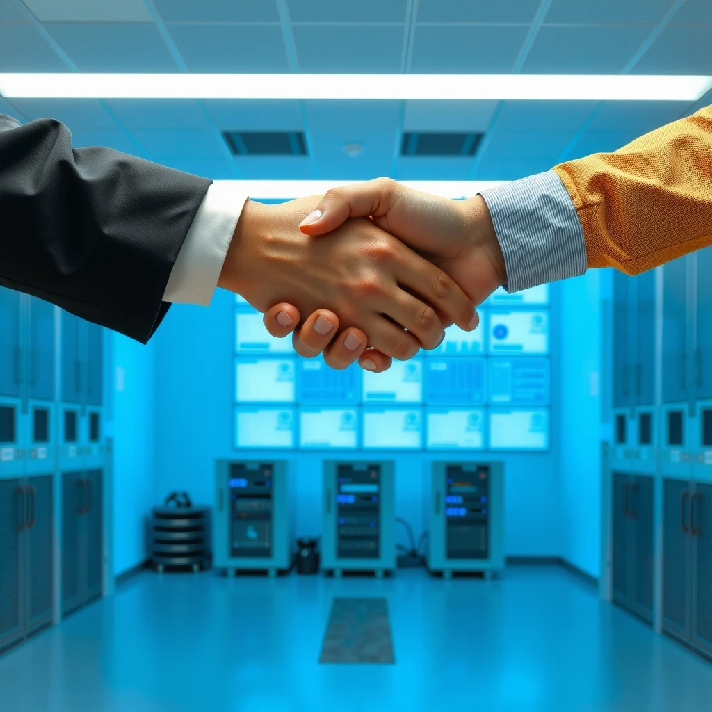 Partnership handshake